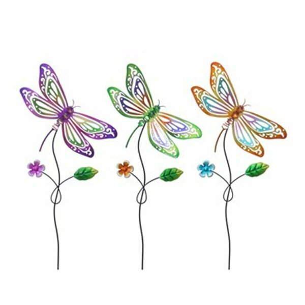 Lawnitator Metal Dragonfly Garden Stake LA3242341